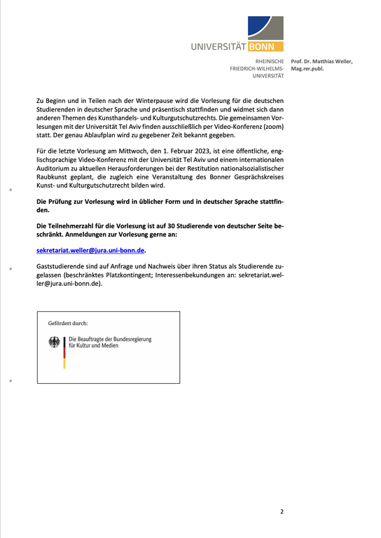 Vorlesung 2 Vorlesung 2