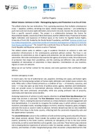 Call for Papers: Edited Volume: Activism in Exile - Reimagining Agency and Protection in an Era of Crisis