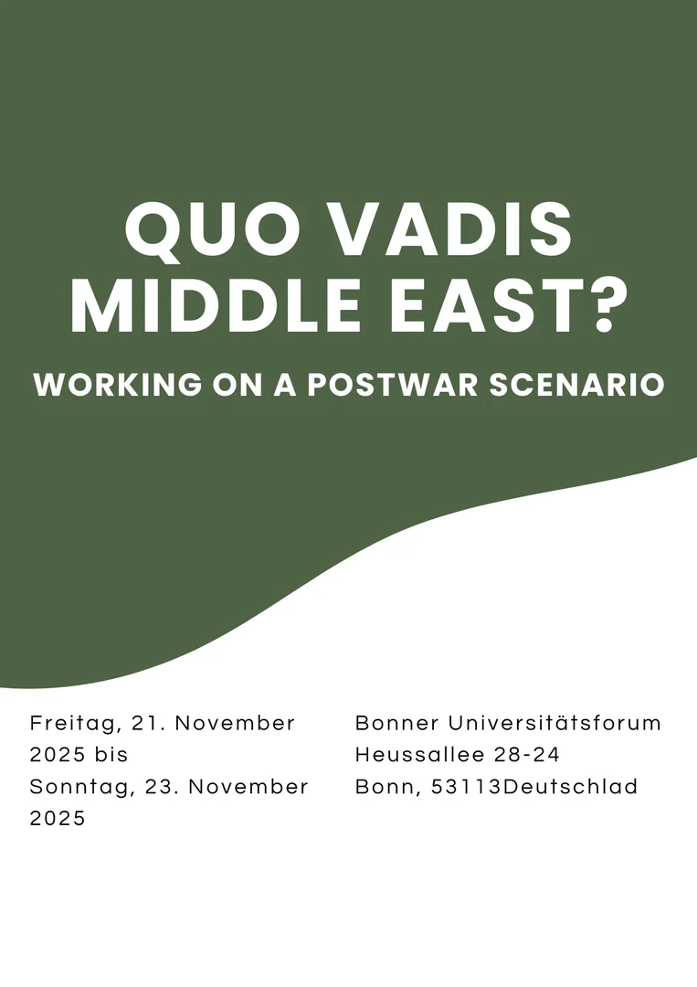 Quo Vadis Middle East?