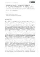Figari Layús, R. (2023): „Debates actuales y cuentas pendientes de la Justicia Transicional en América Latina.“ Revista Iberoamericana 82: 267- 289.