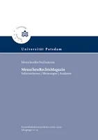 Figari Layús, R. / Kintzel, Y. (2008): „Der Demobilisierungsprozess in Kolumbien: ein Beispiel für Transitional Justice?“ MenschenRechtsmagazin 14 (2), Universität Potsdam: 253-262.